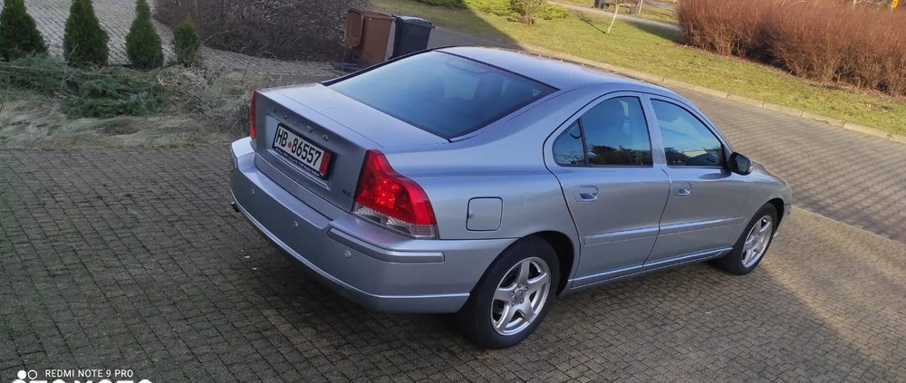Volvo S60 cena 19999 przebieg: 237500, rok produkcji 2008 z Swarzędz małe 436